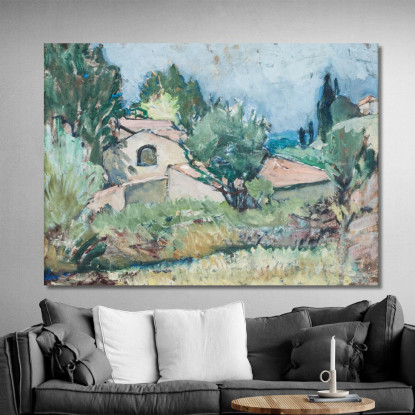 Studio Dal Sud Della Francia Anna Boberg abb39 quadro stampato su tela