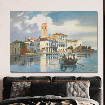 Murano Antonietta Brandeis abn22 quadro stampato su tela