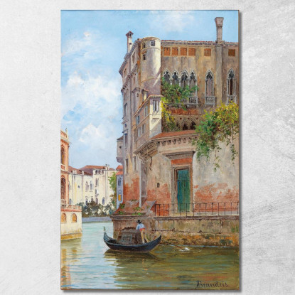Palazzo Antonietta Brandeis abn27 quadro stampato su tela