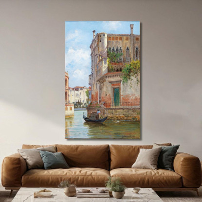 Palazzo Antonietta Brandeis abn27 quadro stampato su tela