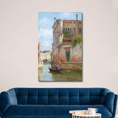 Palazzo Antonietta Brandeis abn27 quadro stampato su tela