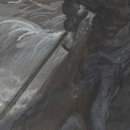 Dopo Il Naufragio Progetto Per Un'Illustrazione Di The Rime Of The Ancient Mariner Di Coleridge Doré Gustave gdr3 quadro stampa