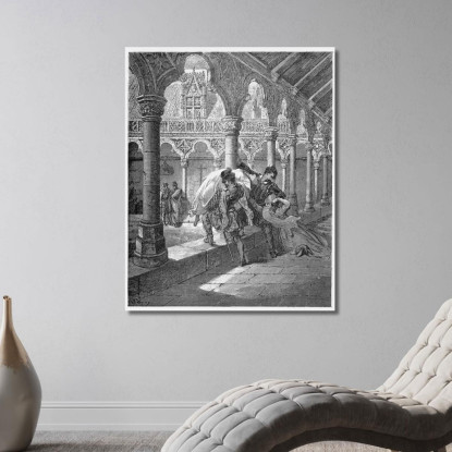 Don Fernando Rapisce Lucinda Doré Gustave gdr19 quadro stampato su tela