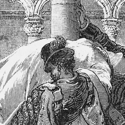 Don Fernando Rapisce Lucinda Doré Gustave gdr19 quadro stampato su tela