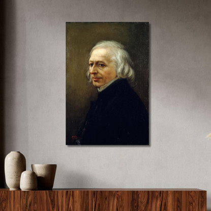 Ritratto Di Carlo Filippo Doré Gustave gdr58 quadro stampato su tela