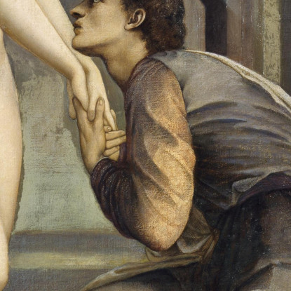 Pigmalione E L'Immagine - L'Anima Raggiunge Edward Burne Jones ebj18 quadro stampato su tela