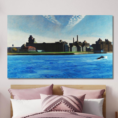 Isola Di Blackwell Edward Hopper eho3 quadro stampato su tela