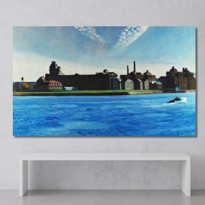 Isola Di Blackwell Edward Hopper eho3 quadro stampato su tela