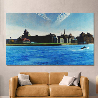 Isola Di Blackwell Edward Hopper eho3 quadro stampato su tela