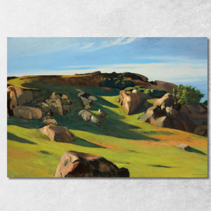 Granito Di Cape Ann Edward Hopper eho5 quadro stampato su tela