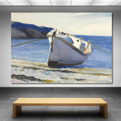 Barca Della Guardia Costiera Edward Hopper eho10 quadro stampato su tela