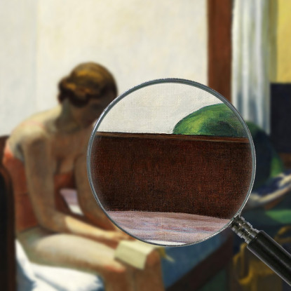 Camera D'Albergo Edward Hopper eho23 quadro stampato su tela
