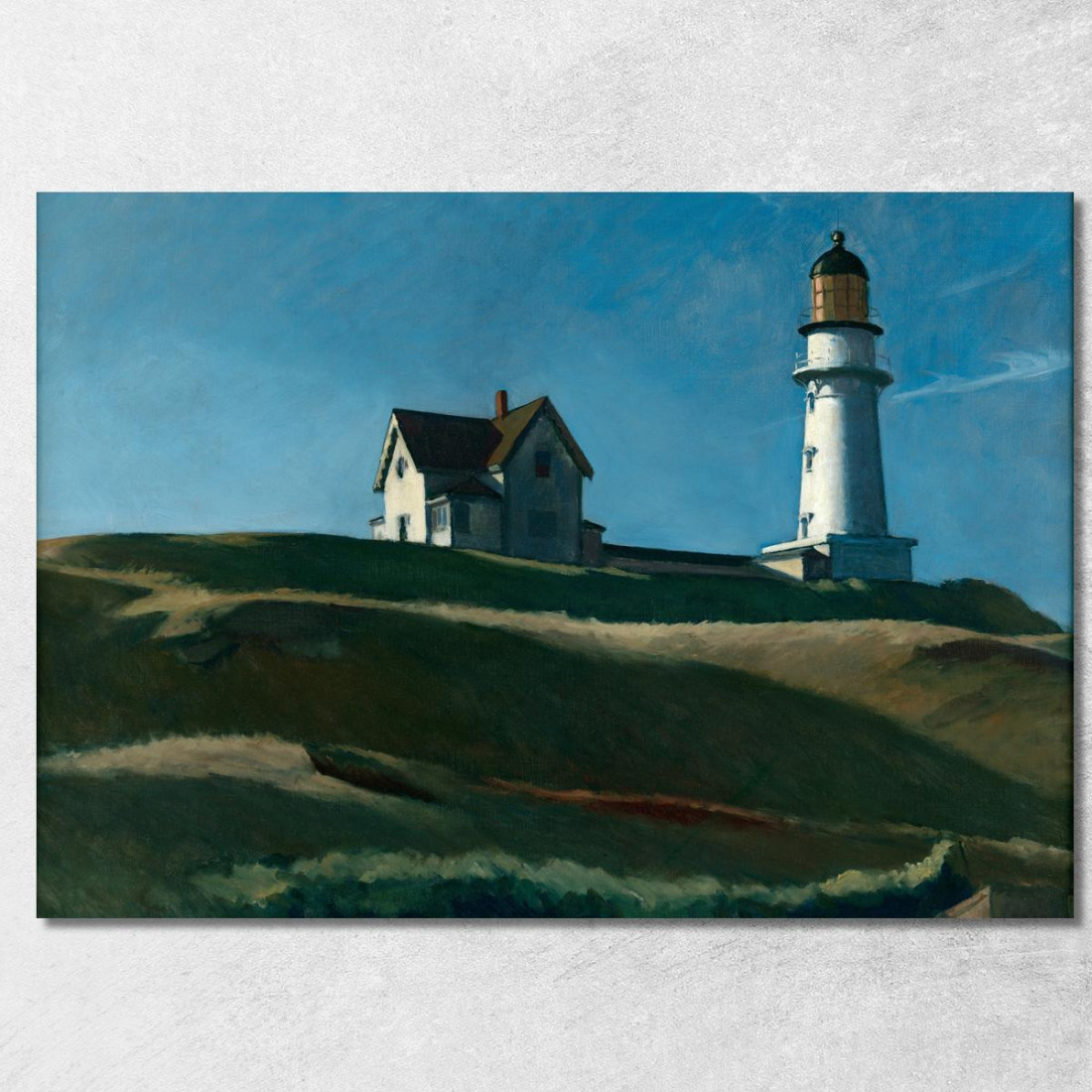 Collina Del Faro Edward Hopper eho25 quadro stampato su tela
