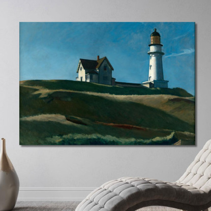 Collina Del Faro Edward Hopper eho25 quadro stampato su tela
