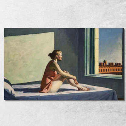 Sole Del Mattino Edward Hopper eho26 quadro stampato su tela
