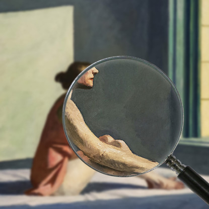 Sole Del Mattino Edward Hopper eho26 quadro stampato su tela