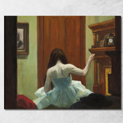 Interni Di New York Edward Hopper eho28 quadro stampato su tela