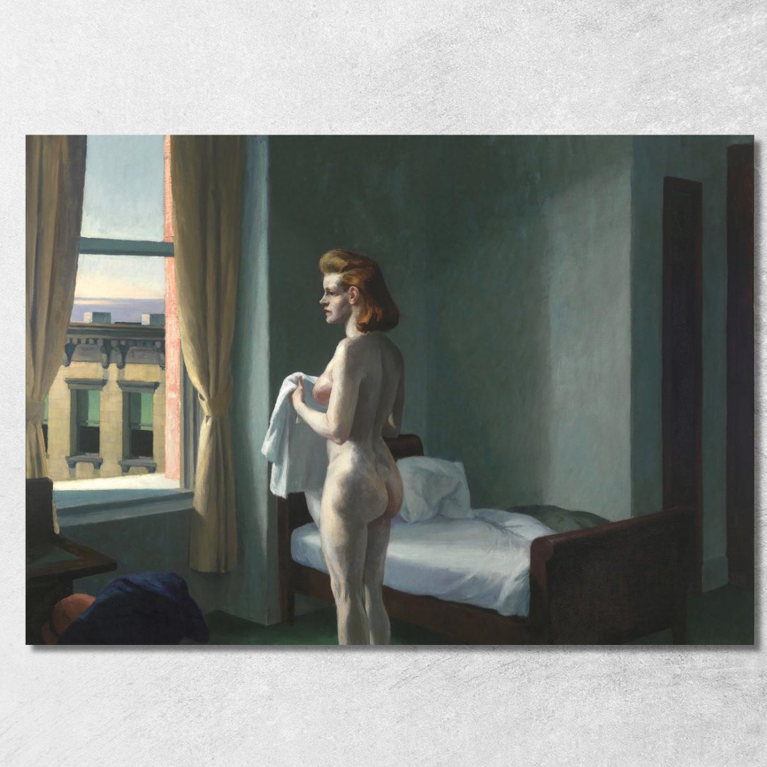 Una Notte Edward Hopper eho34 quadro stampato su tela