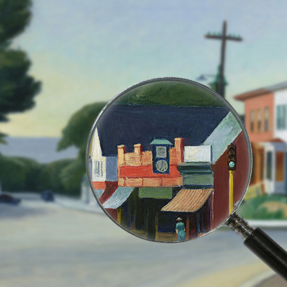Ritratto Di Orleans Edward Hopper eho35 quadro stampato su tela
