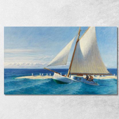 La Martha Mckeen Di Wellfleet Edward Hopper eho56 quadro stampato su tela