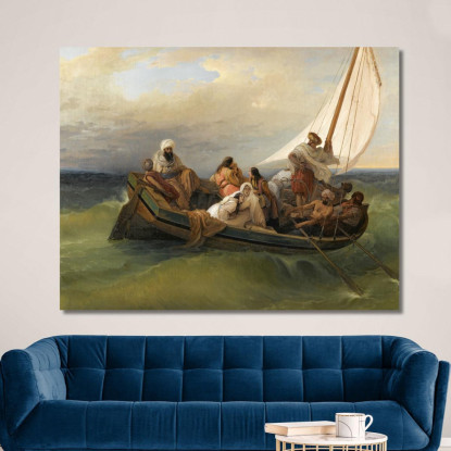 Volo Da Chios Francesco Hayez fhy30 quadro stampato su tela