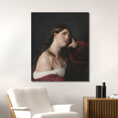Maria Maddalena Francesco Hayez fhy36 quadro stampato su tela