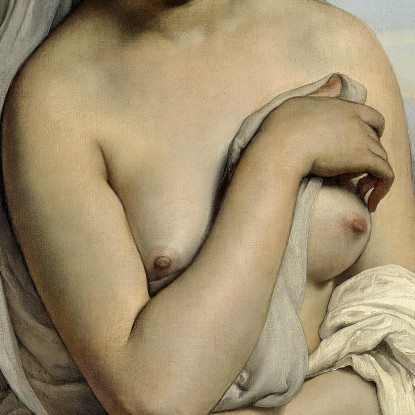 Rebecca Al Pozzo Francesco Hayez fhy40 quadro stampato su tela