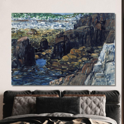 Appledore N.2 Frederick Childe Hassam fch1 quadro stampato su tela