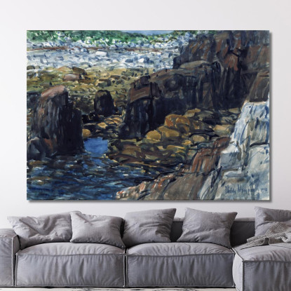 Appledore N.2 Frederick Childe Hassam fch1 quadro stampato su tela