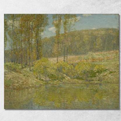 Primavera Frederick Childe Hassam fch15 quadro stampato su tela