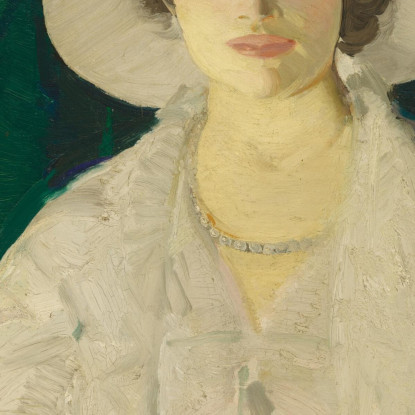 Florence Sittenham Davey La Signora Randall Davey George Bellows gbl7 quadro stampato su tela