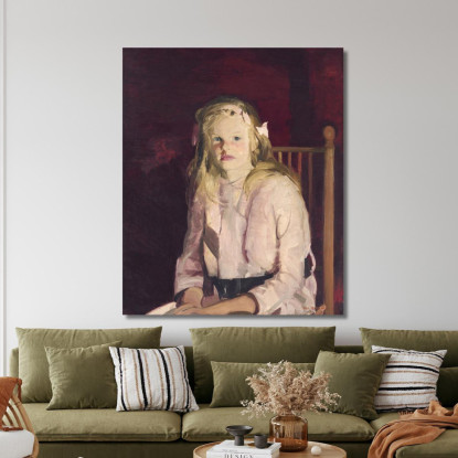 Giulia Hudson George Bellows gbl8 quadro stampato su tela