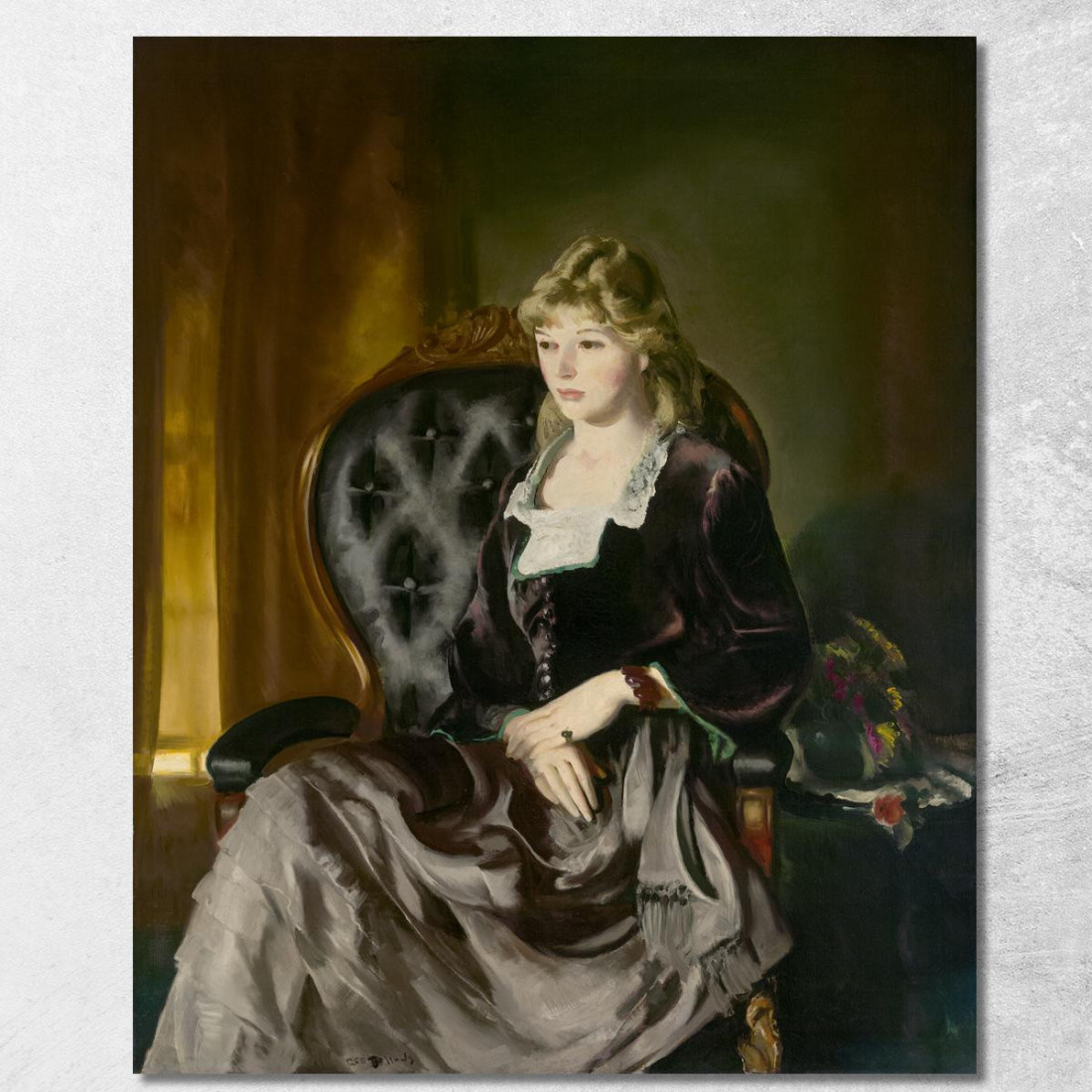 Caterina Rosen George Bellows gbl9 quadro stampato su tela