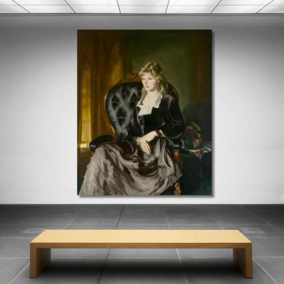 Caterina Rosen George Bellows gbl9 quadro stampato su tela