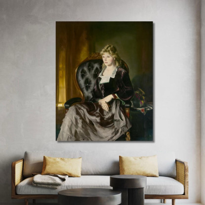 Caterina Rosen George Bellows gbl9 quadro stampato su tela