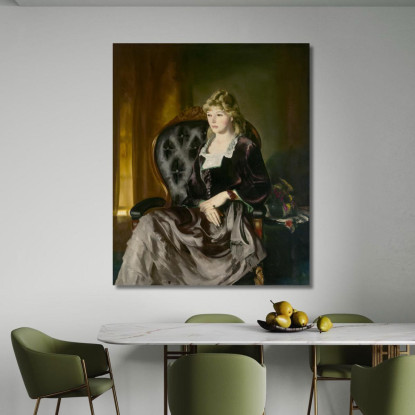 Caterina Rosen George Bellows gbl9 quadro stampato su tela