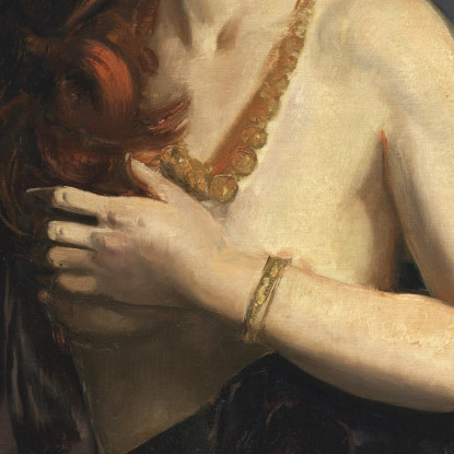 Nudo Con I Capelli Rossi George Bellows gbl15 quadro stampato su tela