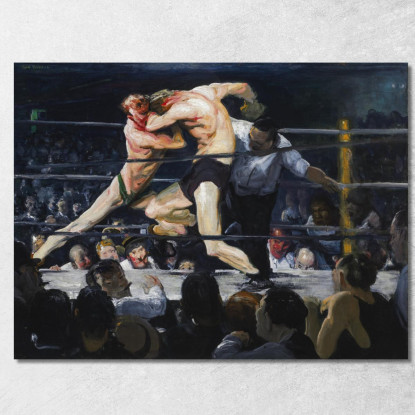 Addio Al Celibato Da Sharkey George Bellows gbl17 quadro stampato su tela
