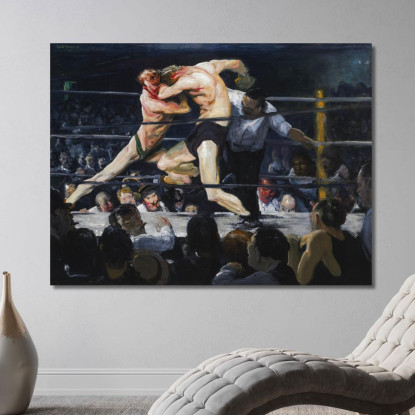 Addio Al Celibato Da Sharkey George Bellows gbl17 quadro stampato su tela