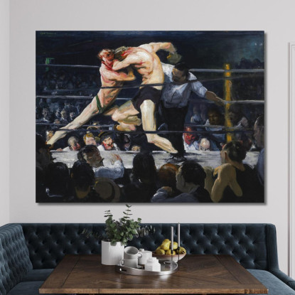 Addio Al Celibato Da Sharkey George Bellows gbl17 quadro stampato su tela