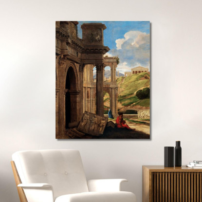Rovine Antiche Giovanni Paolo Pannini gpp3 quadro stampato su tela