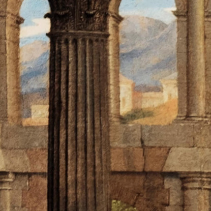 Rovine Antiche Giovanni Paolo Pannini gpp3 quadro stampato su tela