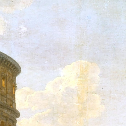 Capriccio Romano Il Colosseo E Altri Monumenti Giovanni Paolo Pannini gpp18 quadro stampato su tela