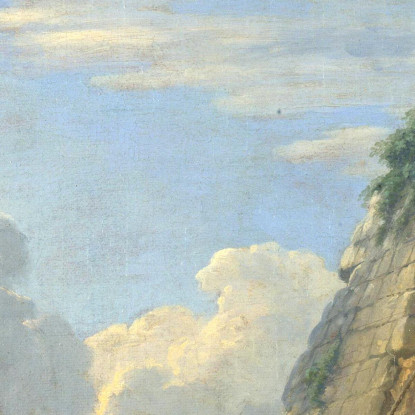 Rovine Romane Con Figure Giovanni Paolo Pannini gpp20 quadro stampato su tela