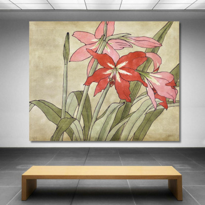 Amarillide Hannah Borger Overbeck hbo1 quadro stampato su tela