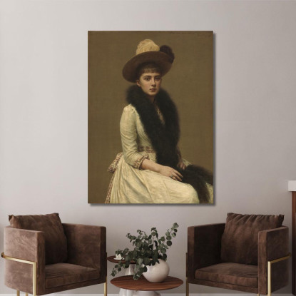 Ritratto Di Sonia Henri Fantin-Latou hfl10 quadro stampato su tela