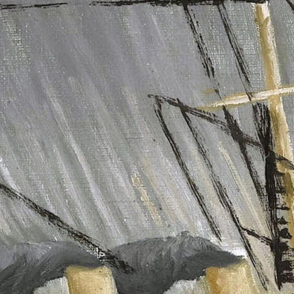 Nave Nella Tempesta Nave Nella Tempesta 1899 Henri Rousseau hrs15 quadro stampato su tela