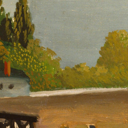 Quai D'Ivry Henri Rousseau hrs22 quadro stampato su tela