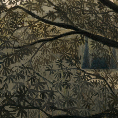 Appuntamento Nella Foresta Henri Rousseau hrs23 quadro stampato su tela