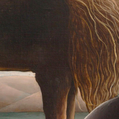 La Zingara Addormentata Henri Rousseau hrs37 quadro stampato su tela